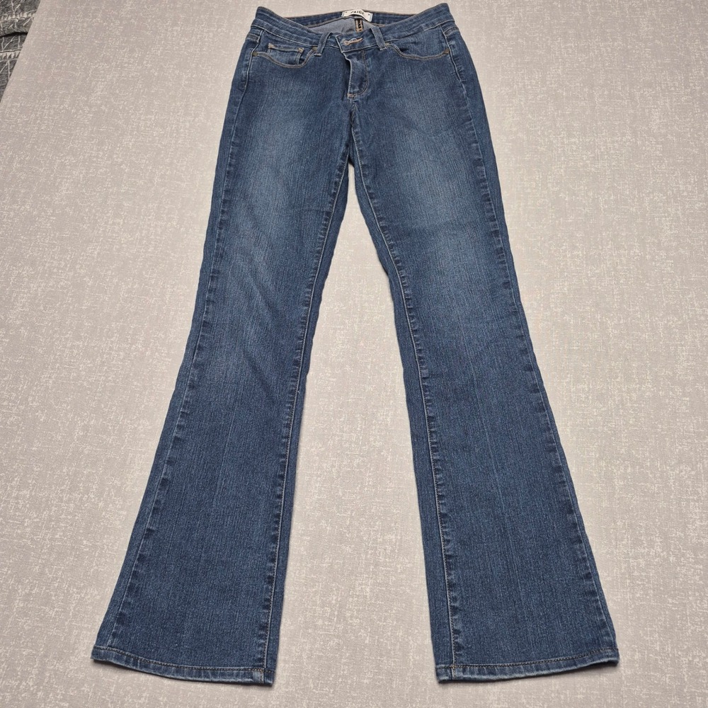 Paige Manhattan Bootcut Jeans Medium Wash Size 27 Blue Denim Made in USA